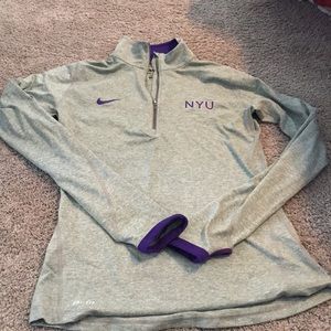 NWOT NYU Nike 1/4 Zip
